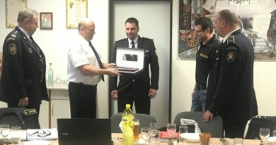 Náš člen Marcel Ingrle oslavil na Odborné radě velitelů 45 let – gratulujeme Náš člen Marcel Ingrle oslavil na Odborné radě velitelů 45 let – gratulujeme